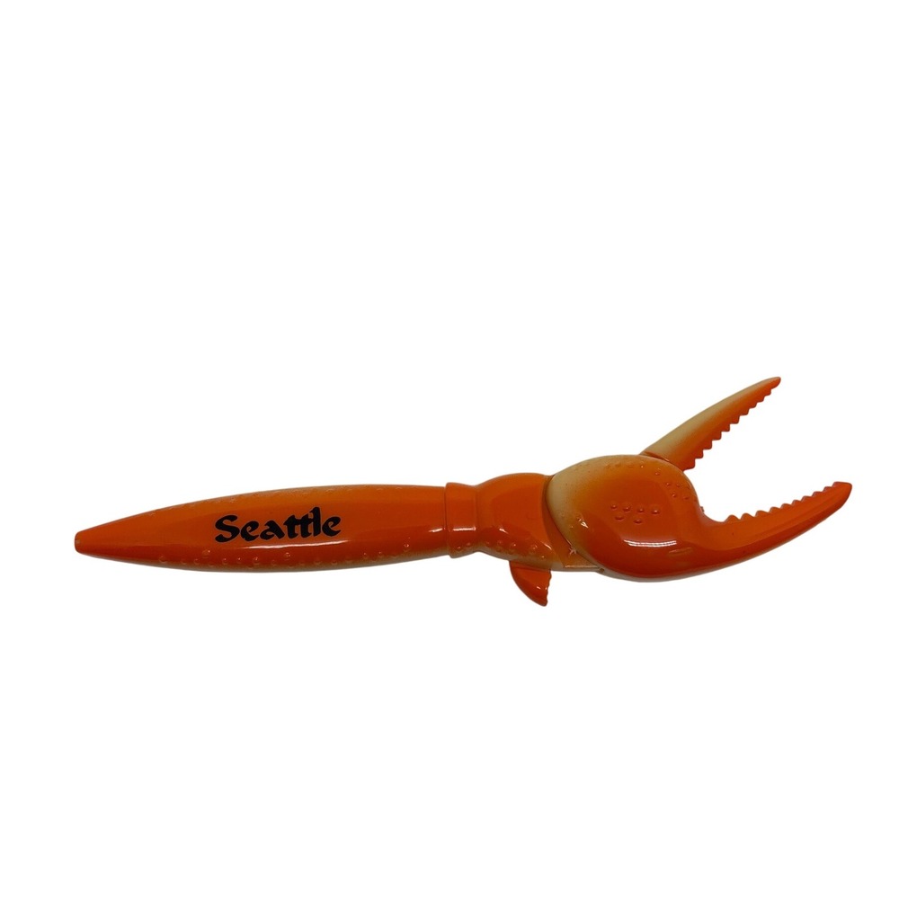 Vintage Seattle Crab Claw Click Pen Novelty Souvenir